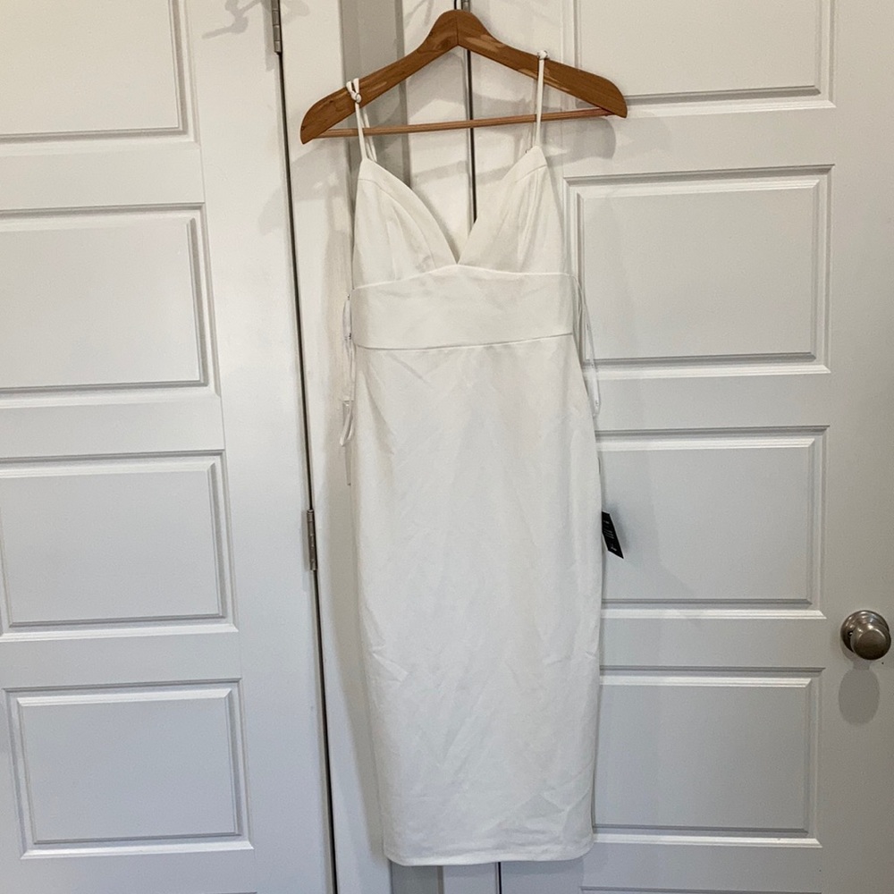 Lulus white dress NWT